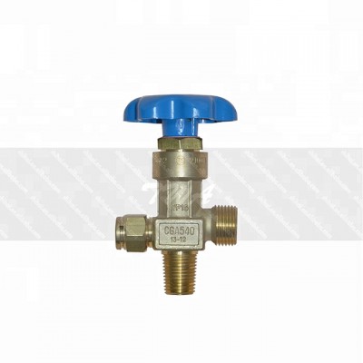 QF-2B gas pressure brass oxygen handwheel cylinder valve