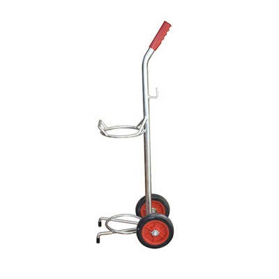 Medical hand trolley for 10L-40L gas cylinder