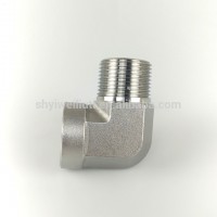 stainless steel union tube fitting female elbow 1/8" to 1