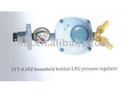 Household bottled-LPG pressure regulator