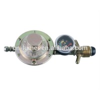 LPG low pressure adjustable regulator with meter (ISO9001-2008)