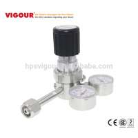 High pressure nitrogen gas co2 gas n2 gas hydraulic pressure regulator with CGA580