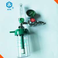 High Pressure 3500psi CGA540 Medical Pressure Regulator with Oxygen Moisture Bottle